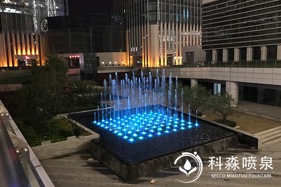 唐山市金融中心音乐喷泉工程