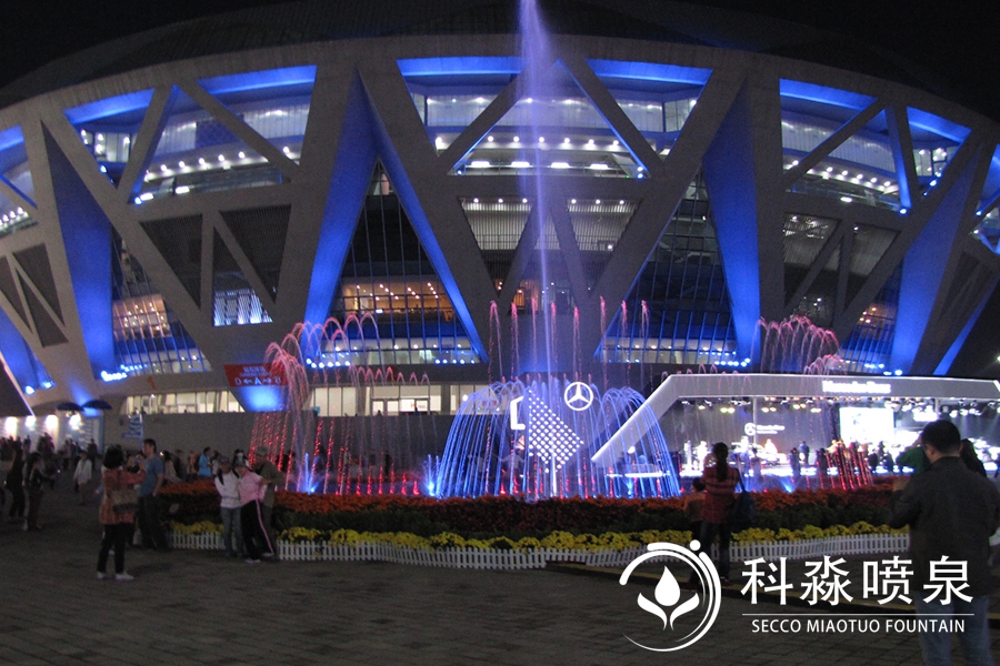中国网球公开赛音乐喷泉工程 